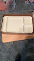 Cafeteria lunch trays set of 5