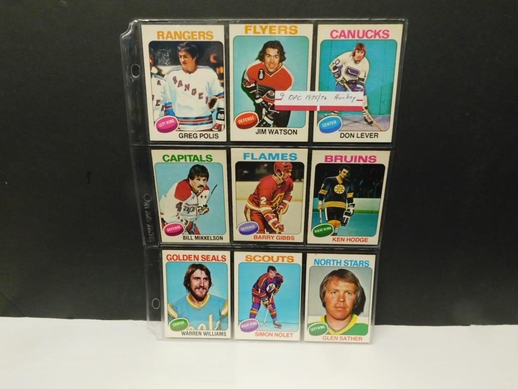 Vintage Hockey, Baseball, Football & Non-Sport Card Auction