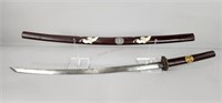 Mid Century Japanese Katana Display Sword