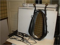 Horse Collar Mirror and six Shooter Bridle