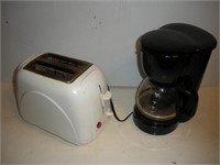 5 Cup Coffee Maker and Toaster