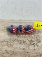 American Flag Golf Balls