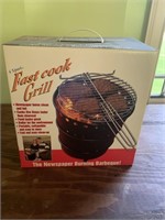 4 Sport Fast Cook Grill - Newspaper Burning BBQ