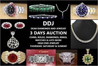 Dear Diamonds and Jewelry 3 Day Auction Day 3 Sun 06/23/24