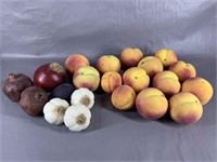 Various Faux Fruit & Veggies