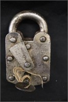 Old 5 Lever Padlock