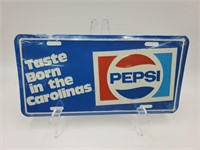 Vintage Pepsi License plate