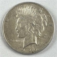 1926-D Peace Silver Dollar, US $1 Coin