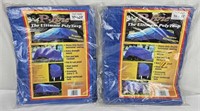 Pair Of New P Line 10' X 12' Tarps