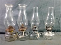Beautiful Assortment of Vintage Style Oil Lamps