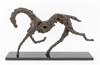 After Alberto Giacometti Bronze Horse Sculpture