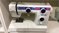 Omega Necchi electric sewing machine, no 3 prong