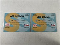 SIMGR 4G LTE PRE-PAID SIM CARDS