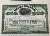 1910 North Butte Mining Co.Stock