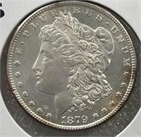 1879S Morgan Silver Dollar BU