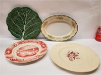 Lot of 4 Plates