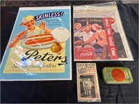 Various Vintage Adverts & Collectibles