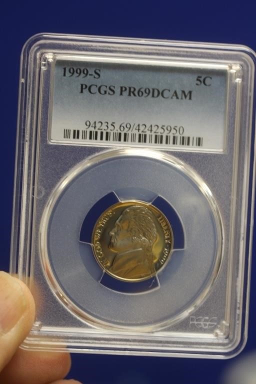 PCGS Graded Jefferson Nickel