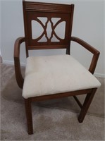 Wooden Side Chairs w/Upholstered Seat 23x20x34