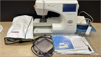 Janome Memory Craft 9000 w/Hoops, Knee Bar, Foot