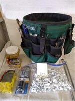 Bucket organizer and tools