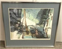Carolyn Marshall Signed & Numbered Abstract Print