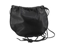 Loewe Black Nappa Leather Drawstring Shoulder Bag