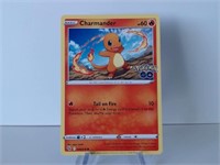 Pokemon Card Rare Charmander Stamped