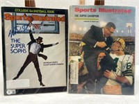 2 signed Sports Illustrated- 1/22/68 Jerry