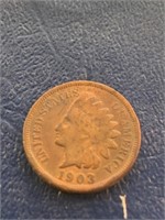 1903 Indian head penny