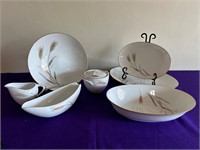 Sango ‘Autumn Gold’ Serving Dishes, 7 Total