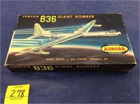 Aurora Convair B36 Giant Bomber Model Kit