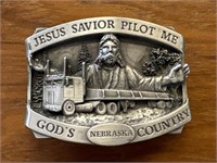 god's country belt buckle
