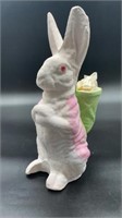 Vintage Paper Mache Easter Bunny