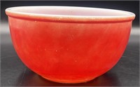 Vintage Red FireKing Mixing Bowl