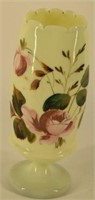 Uranium Hand Painted Bristol Vase