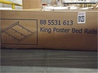 KING POSTER BED RAILS ONLY