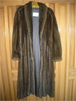 A. Herman Furs Mink Coat, 55 in. Length, Size M