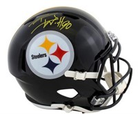 Steelers T.J. Watt Signed Full Size Helmet JSA