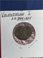 Ancient coin Valentinian I AD 364-375