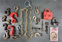 Chain Hooks, Clevis & D Rings