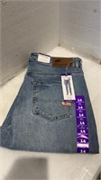 Ladies size 14 blue jeans