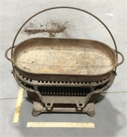 Sportsman cast iron grill w/ cast iron cookware
