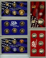 1984 99 99 00 01 04 10 10 13 & 13 Proof Sets