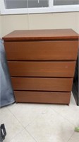 For a drawer wooden dresser