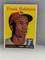 1958 Topps 285 Frank Robinson HOF Cincinnati Reds