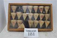 Antique Gas Company Water Cup Collection