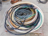 Pallet of aluminum wire