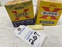Vintage Box of Western Super X 12 Ga Vintage Box