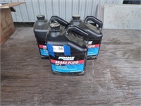 3 GAL OF PRIME GUARD BRAKE FLUID DOT 3